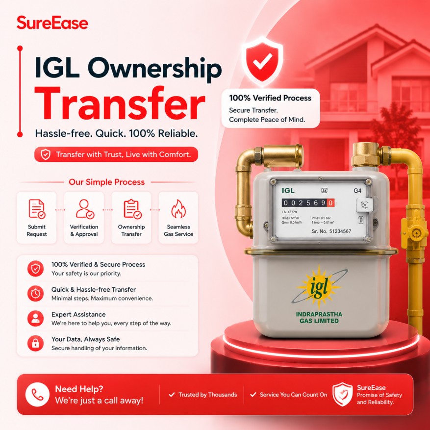 IGL Ownership Transfer Assistance Online | Fast & Hassle-Free Service
