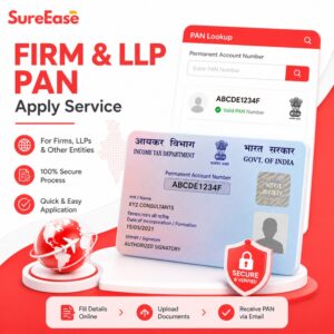 Firm & LLP PAN Card Apply Online | PAN Registration Service India