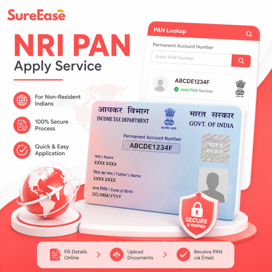 NRI PAN Card Application Service for NRIs & OCI Holders