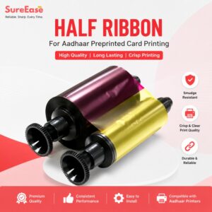 Evolis Color Half Panel Ribbon (YMCKOKO)